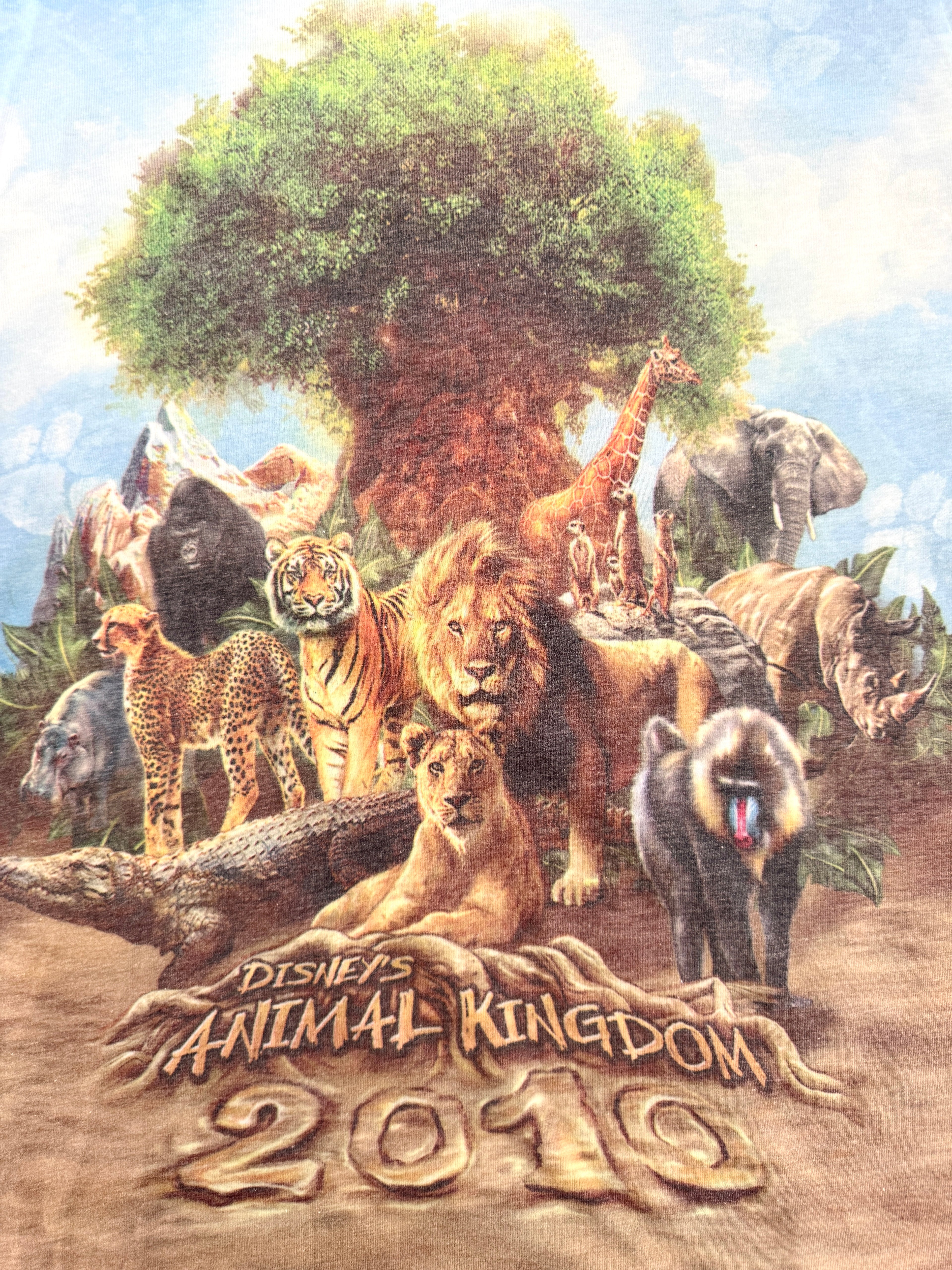Animal kingdom AOP tee