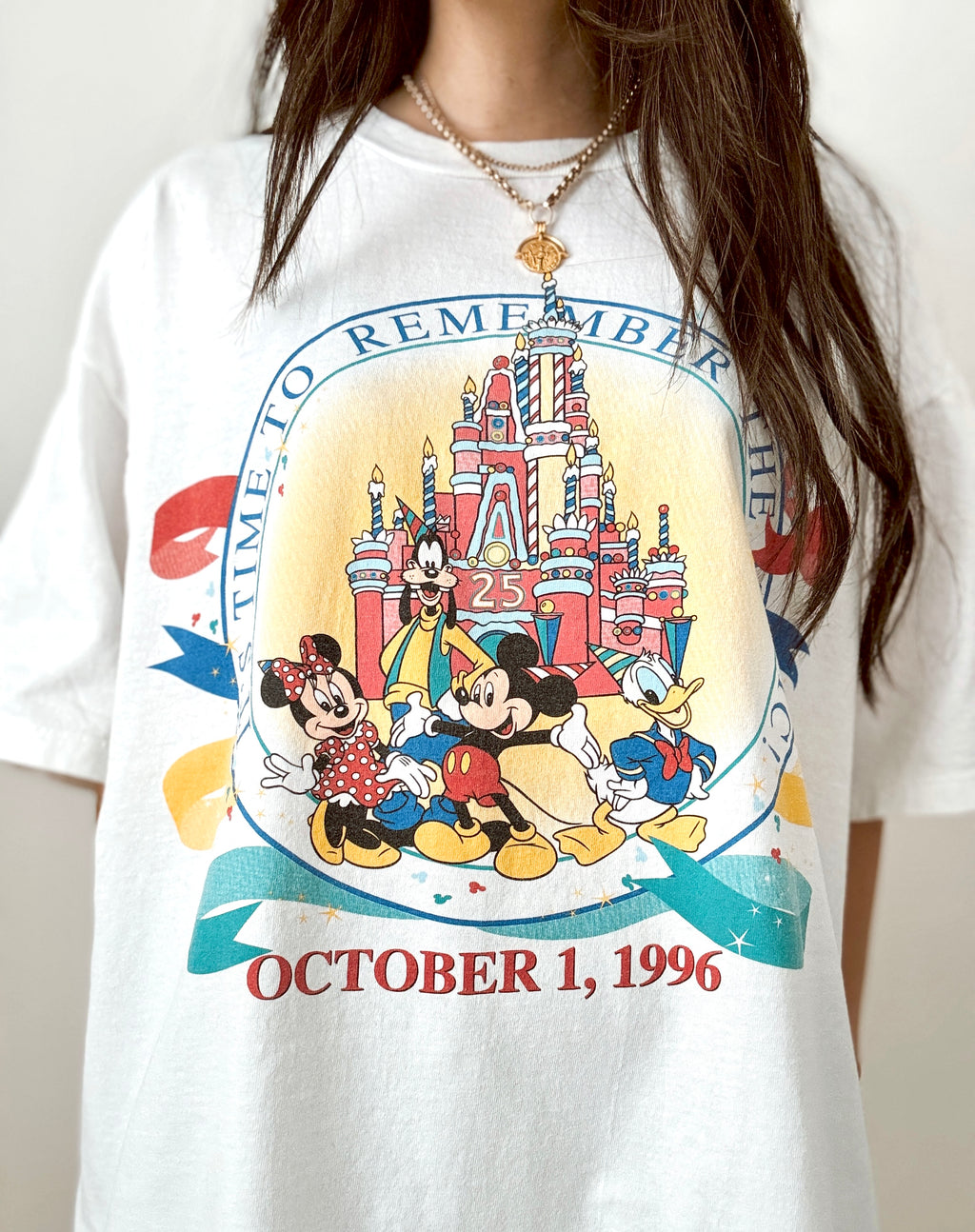 Magic kingdom anniversary tee