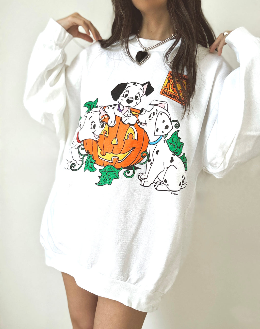 101 Dalmatians Halloween crewneck