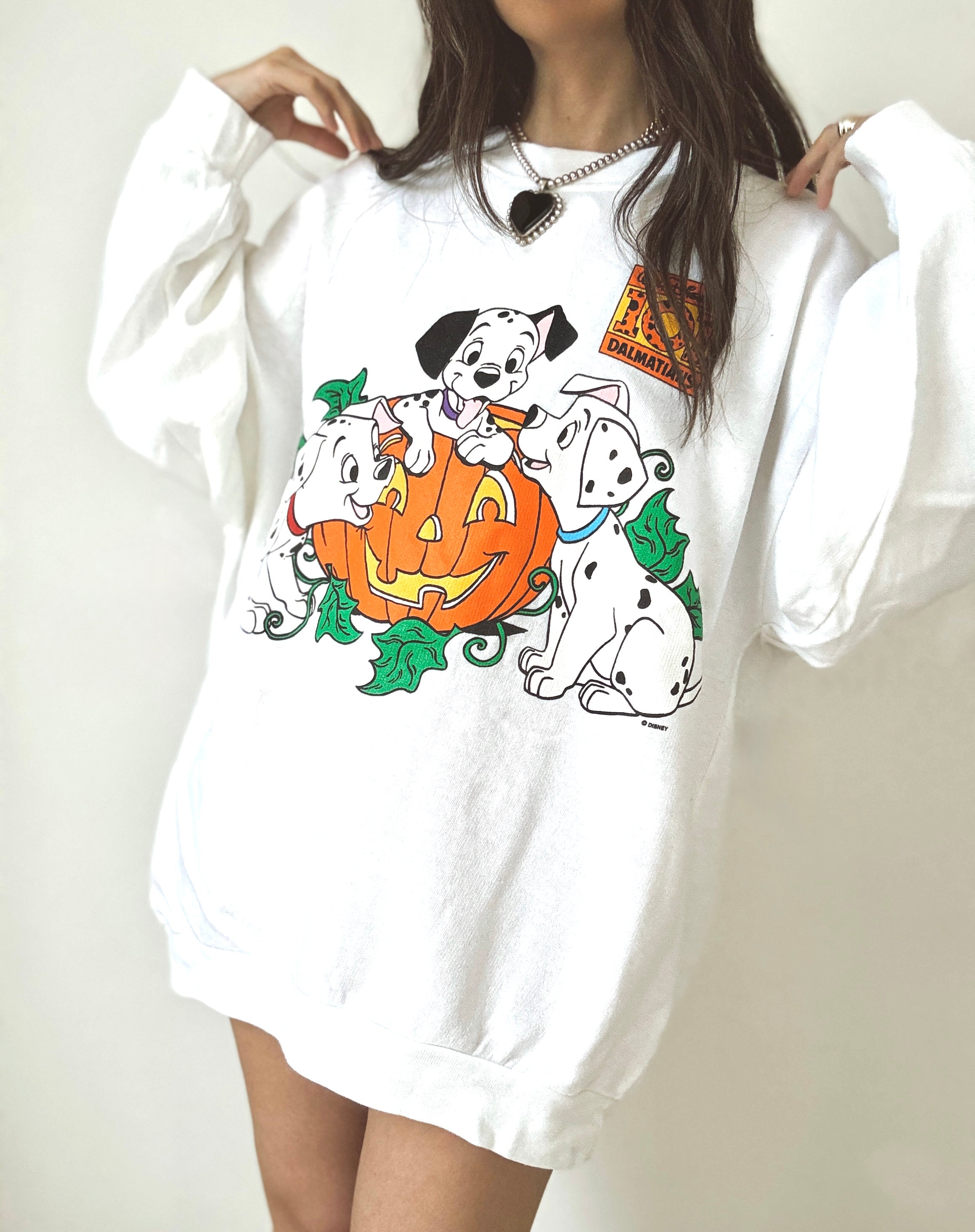 101 Dalmatians Halloween crewneck