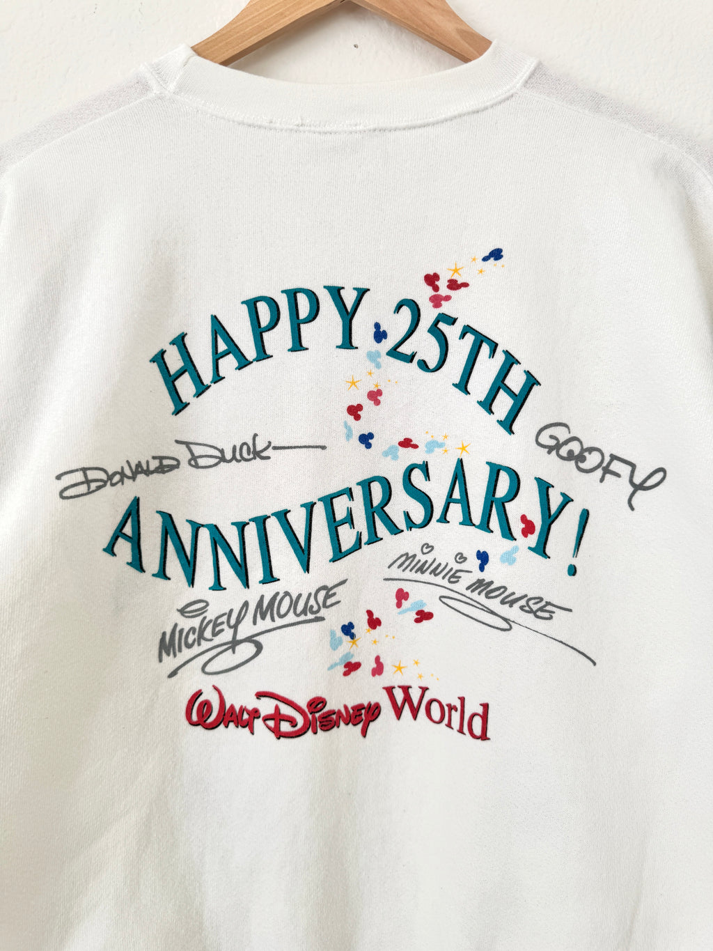 Disney World anniversary crewneck