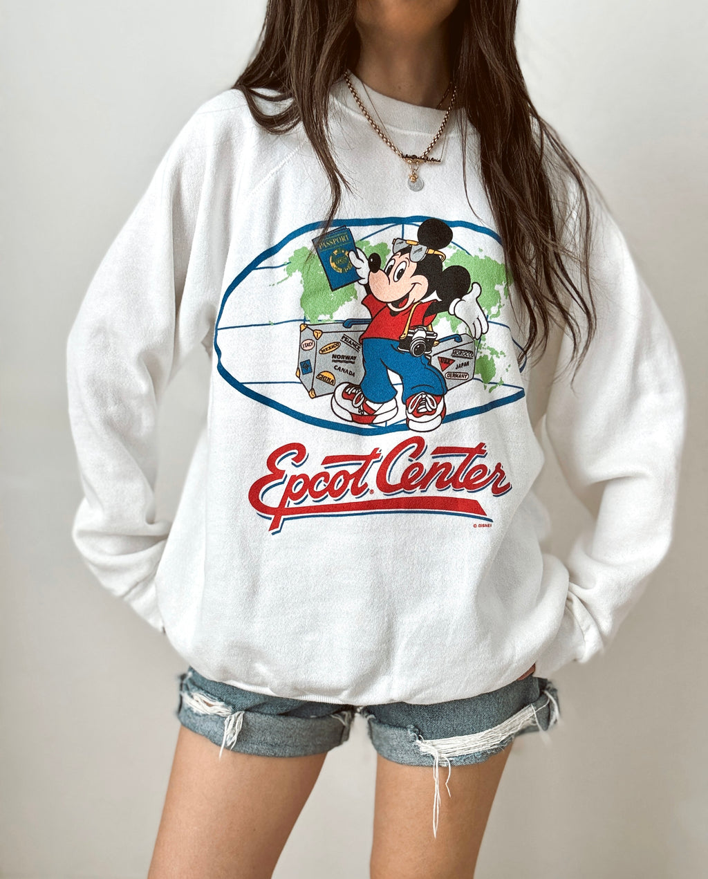 Epcot center crewneck