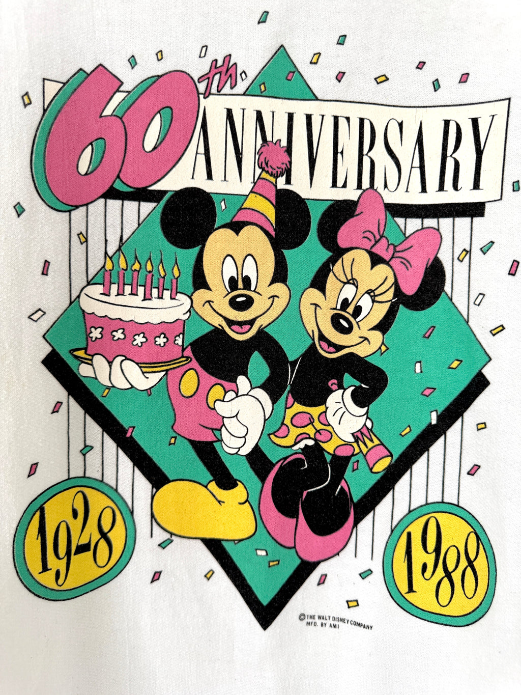 Mickey Minnie anniversary crewneck