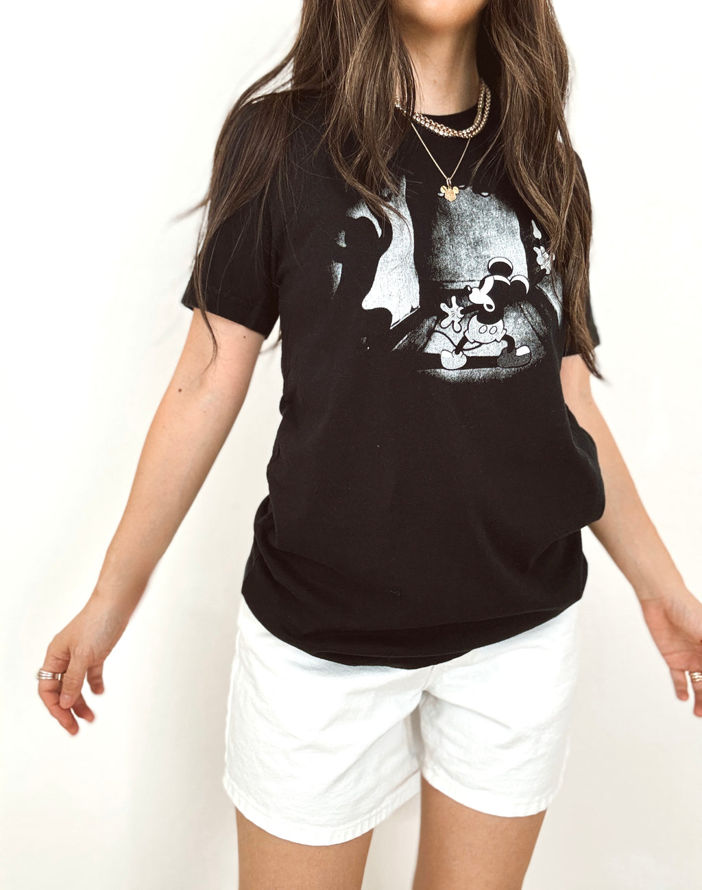 Haunted house tee