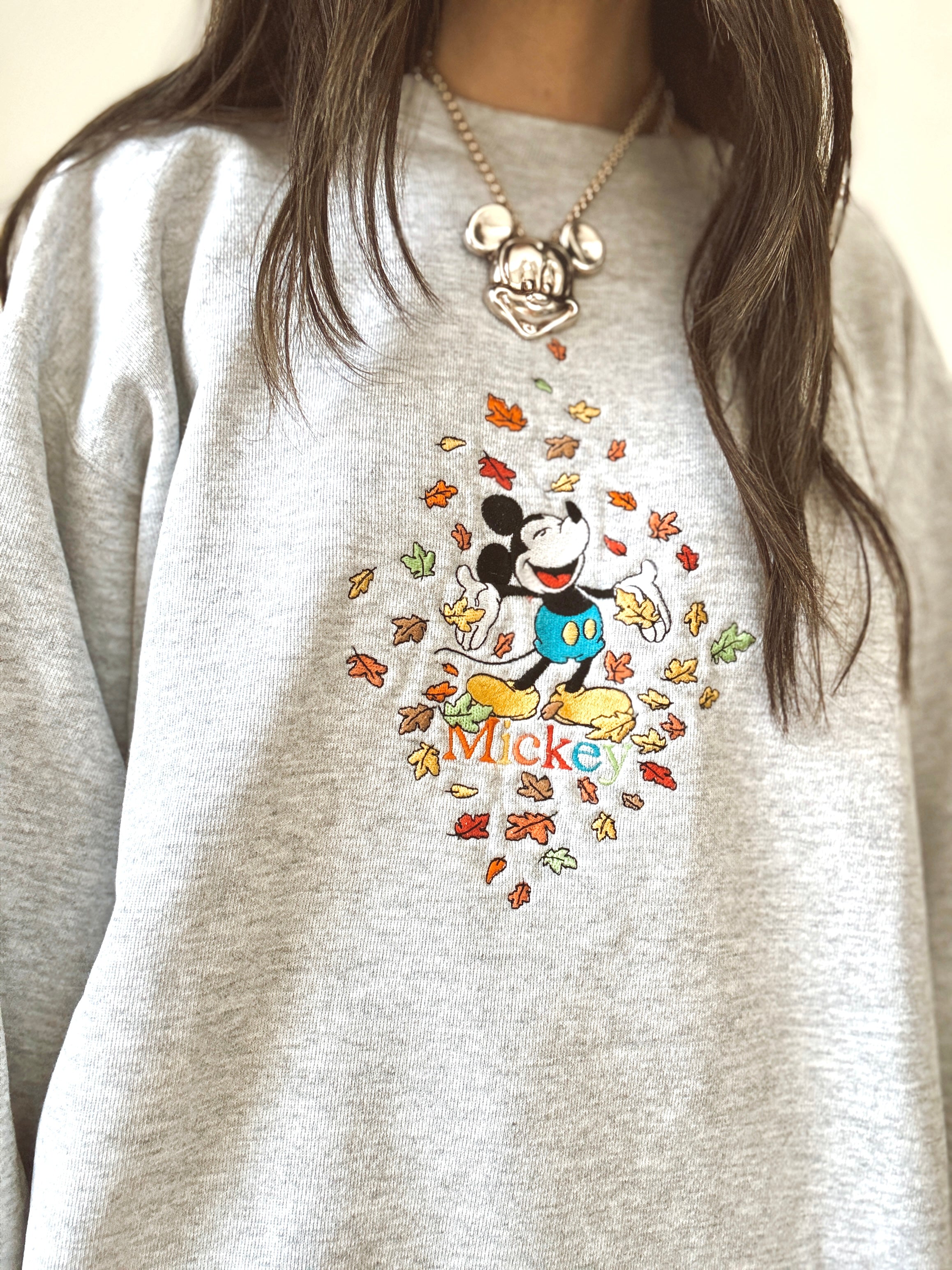 Happy Mickey crewneck