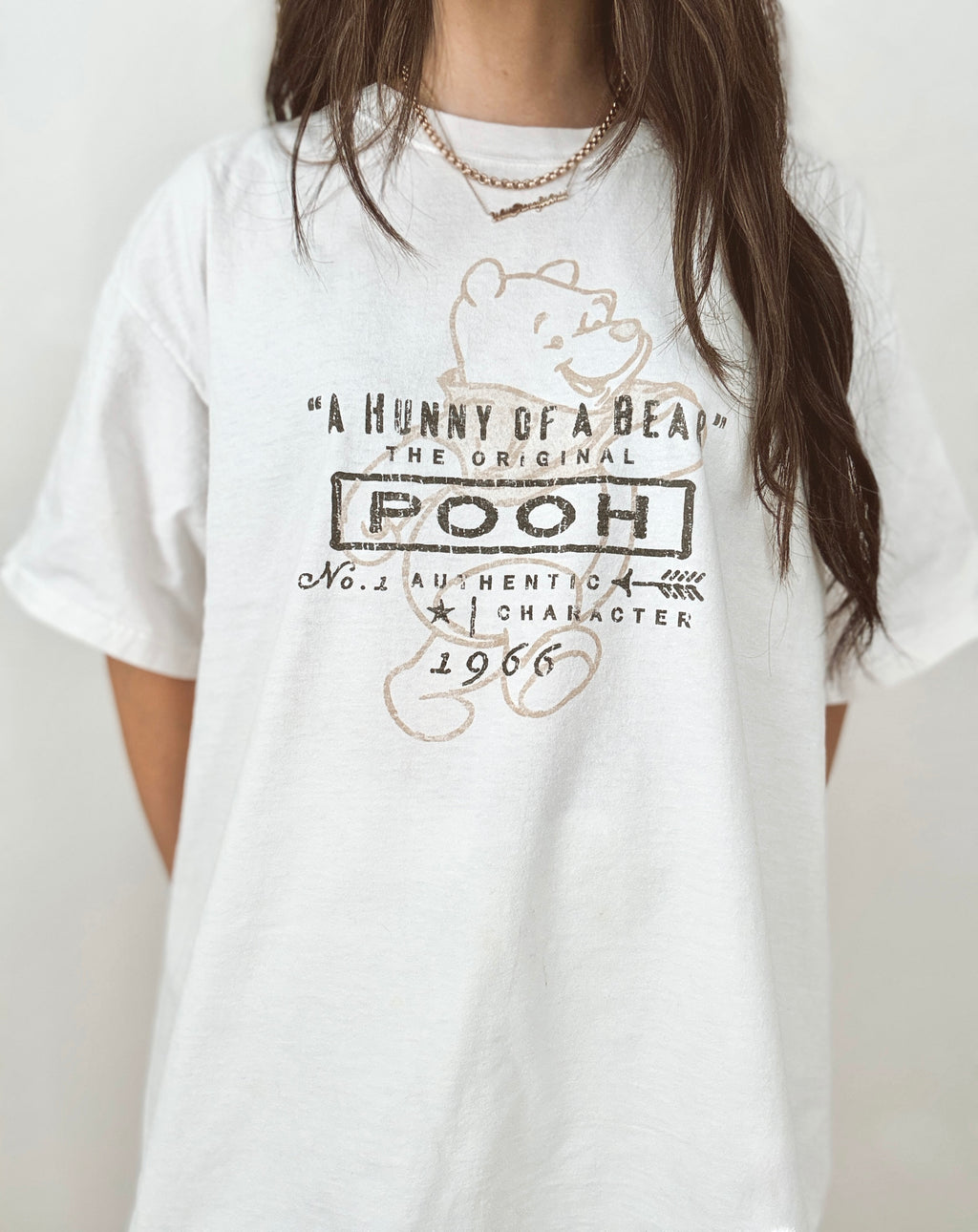 Pooh A hunny of a bear tee