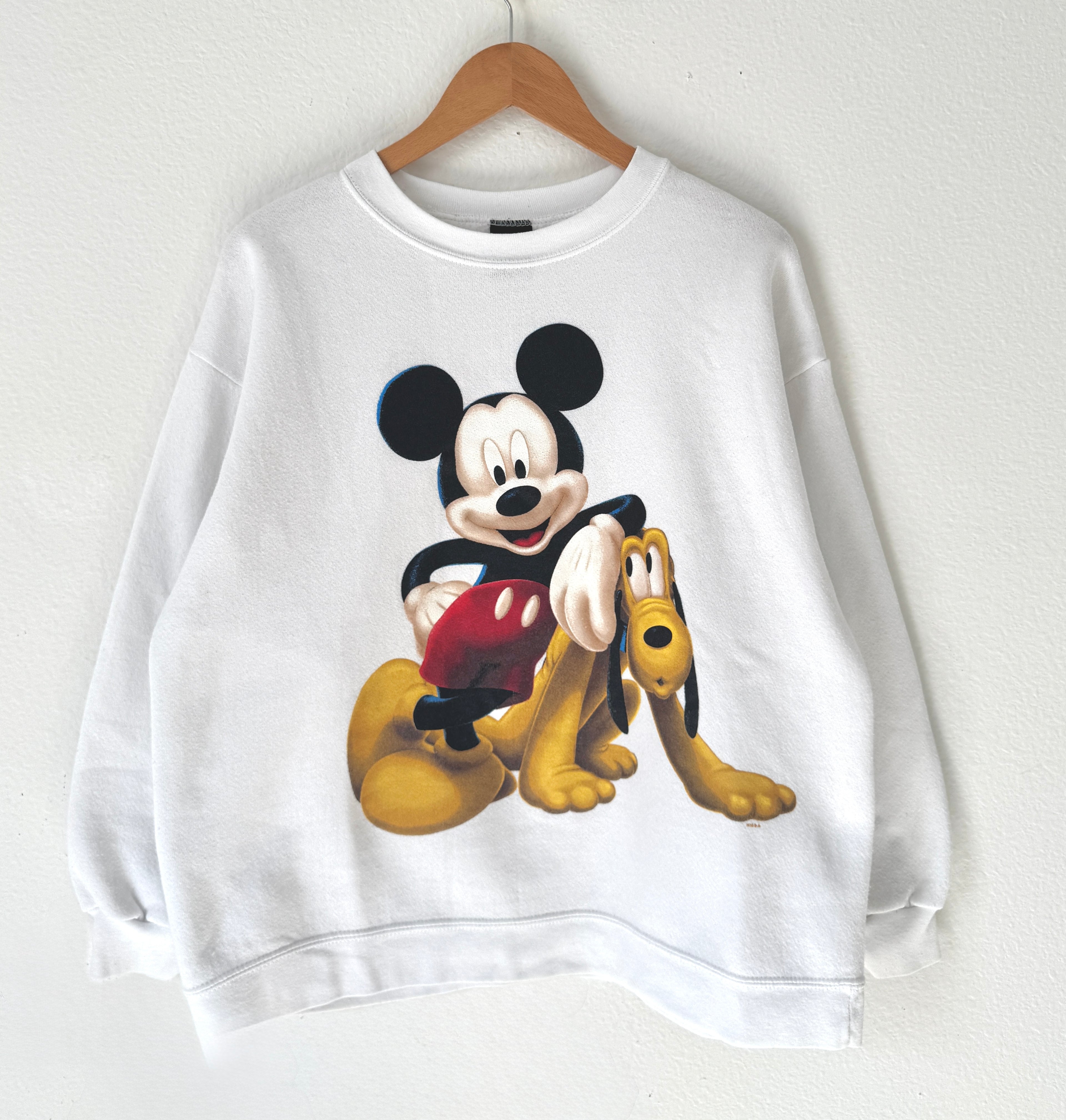 Mickey & Pluto crewneck