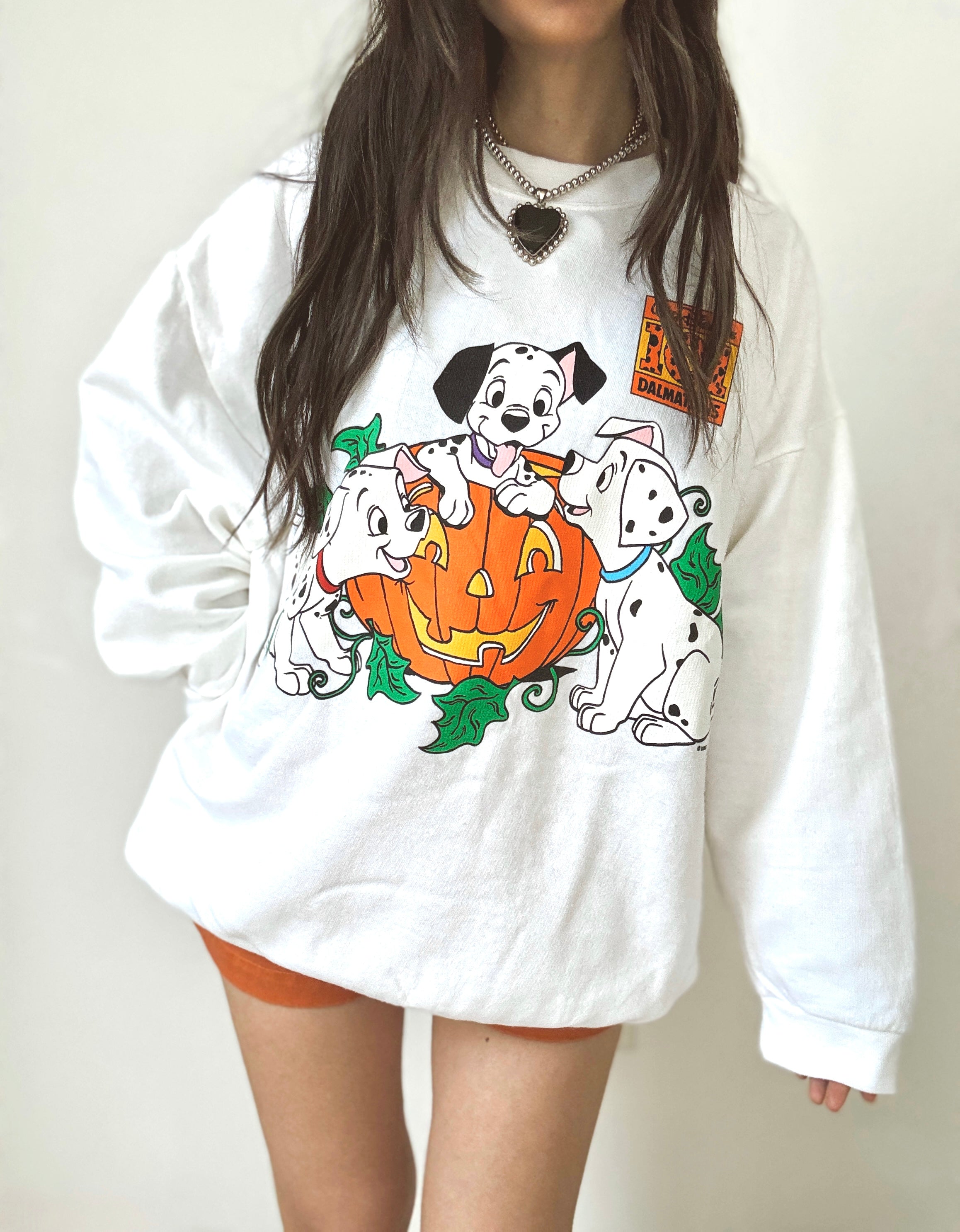 101 Dalmatians Halloween crewneck