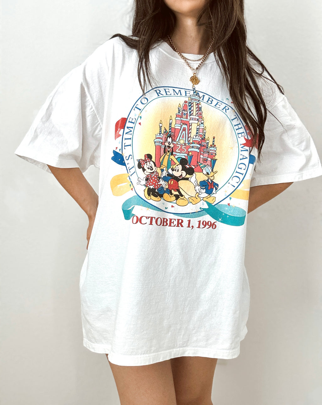 Magic kingdom anniversary tee