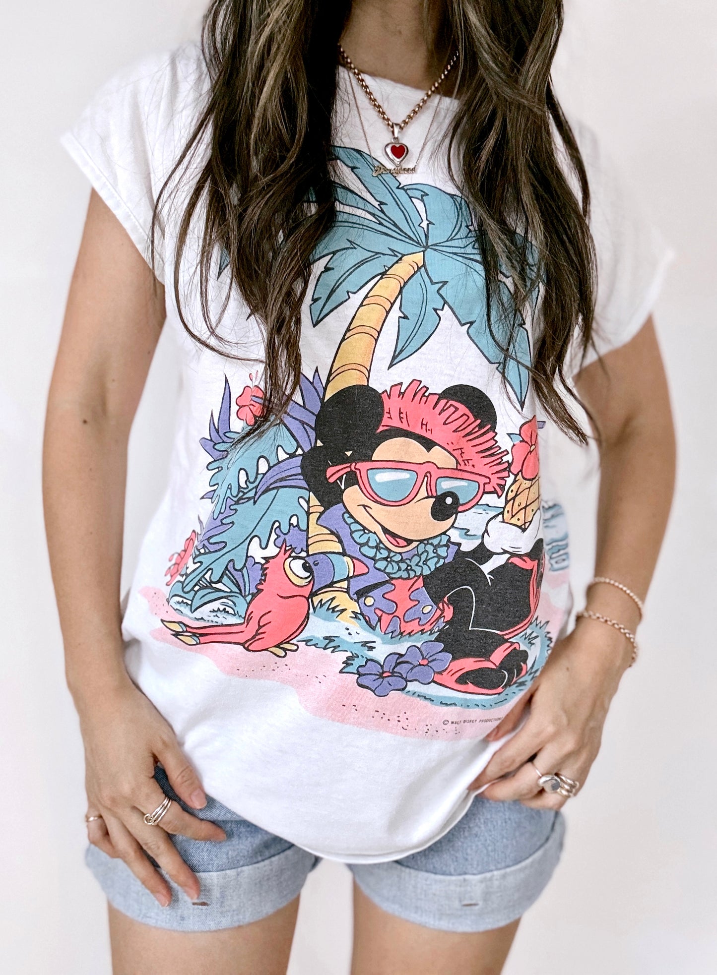 Mickey tropical islands tee