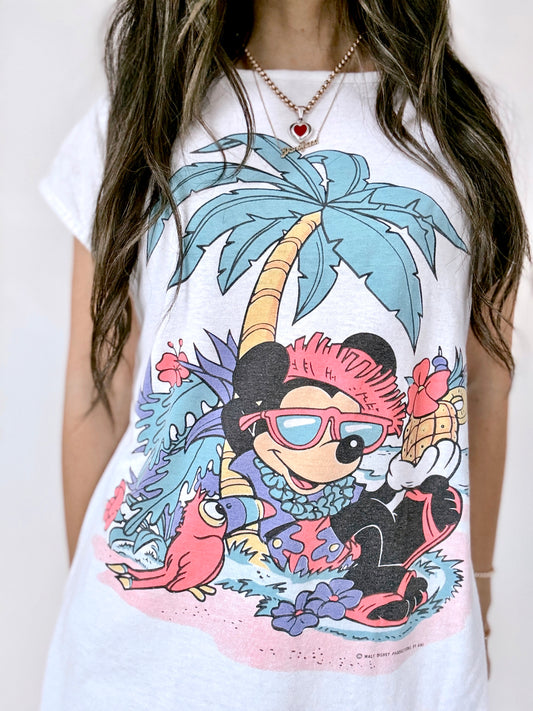 Mickey tropical islands tee