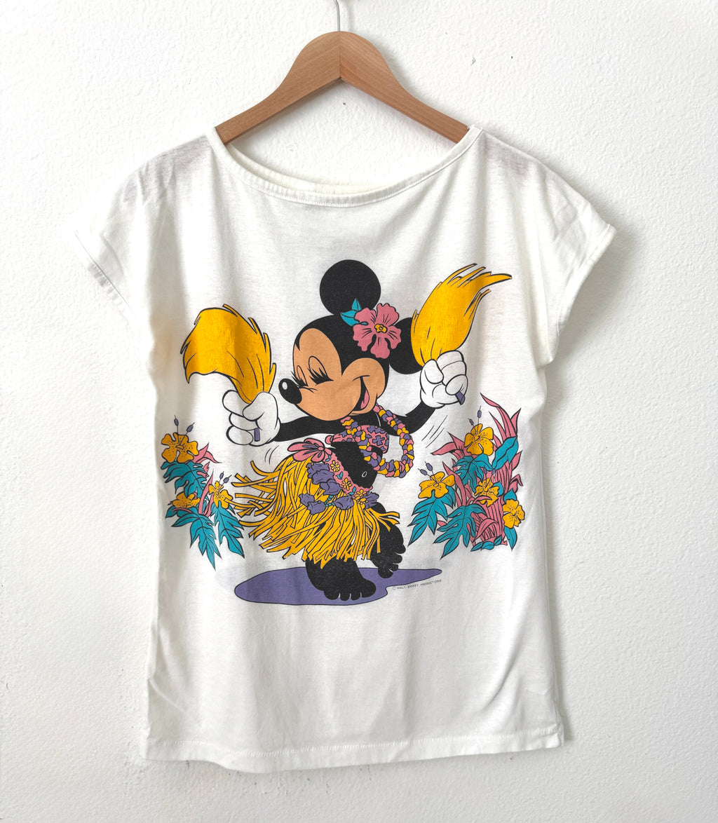 Hula Girl Minnie tee