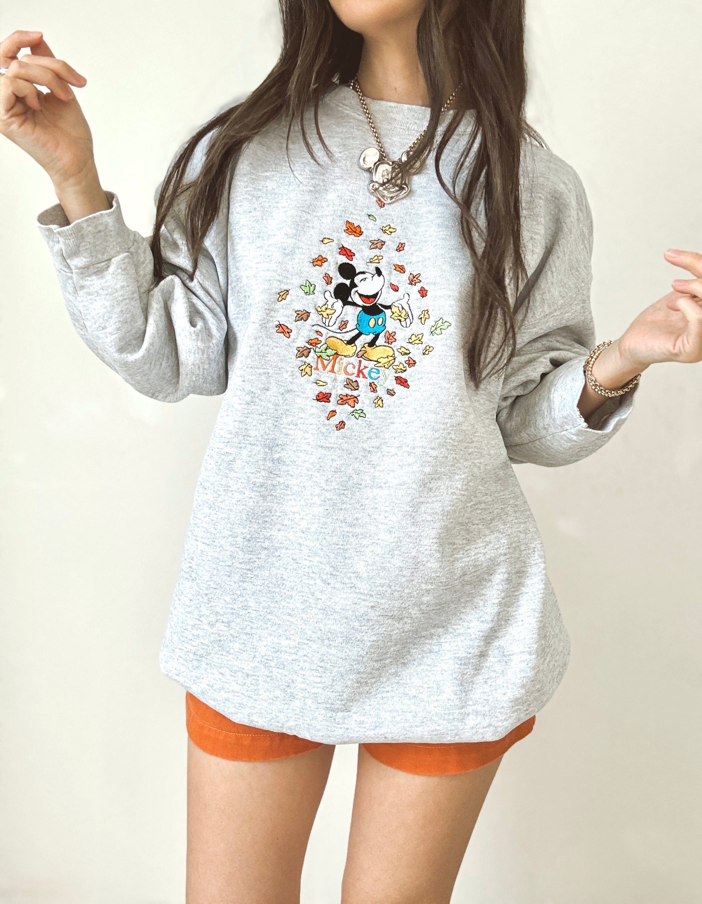 Happy Mickey crewneck