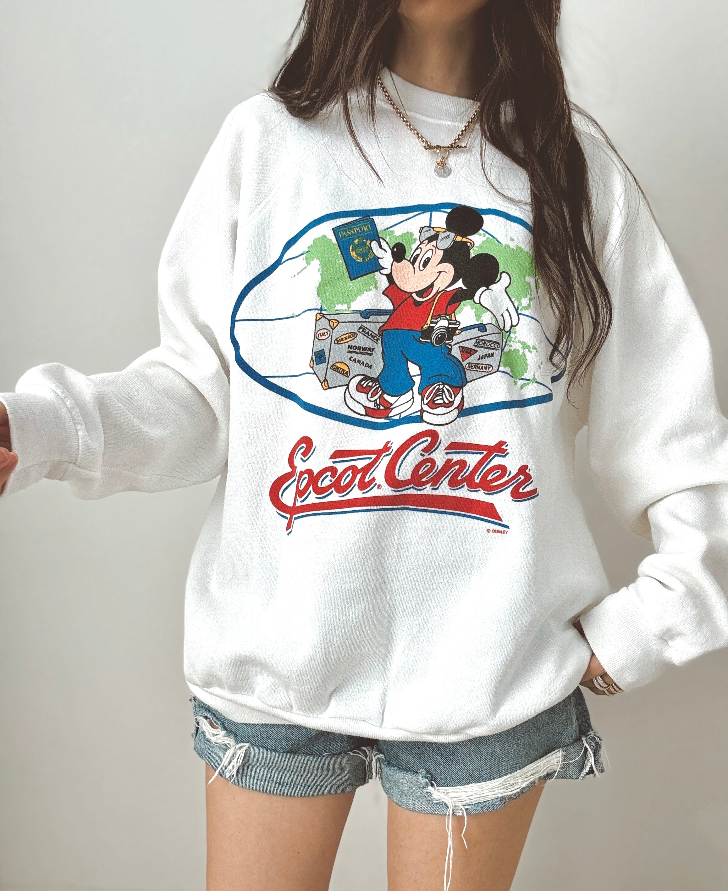 Epcot center crewneck