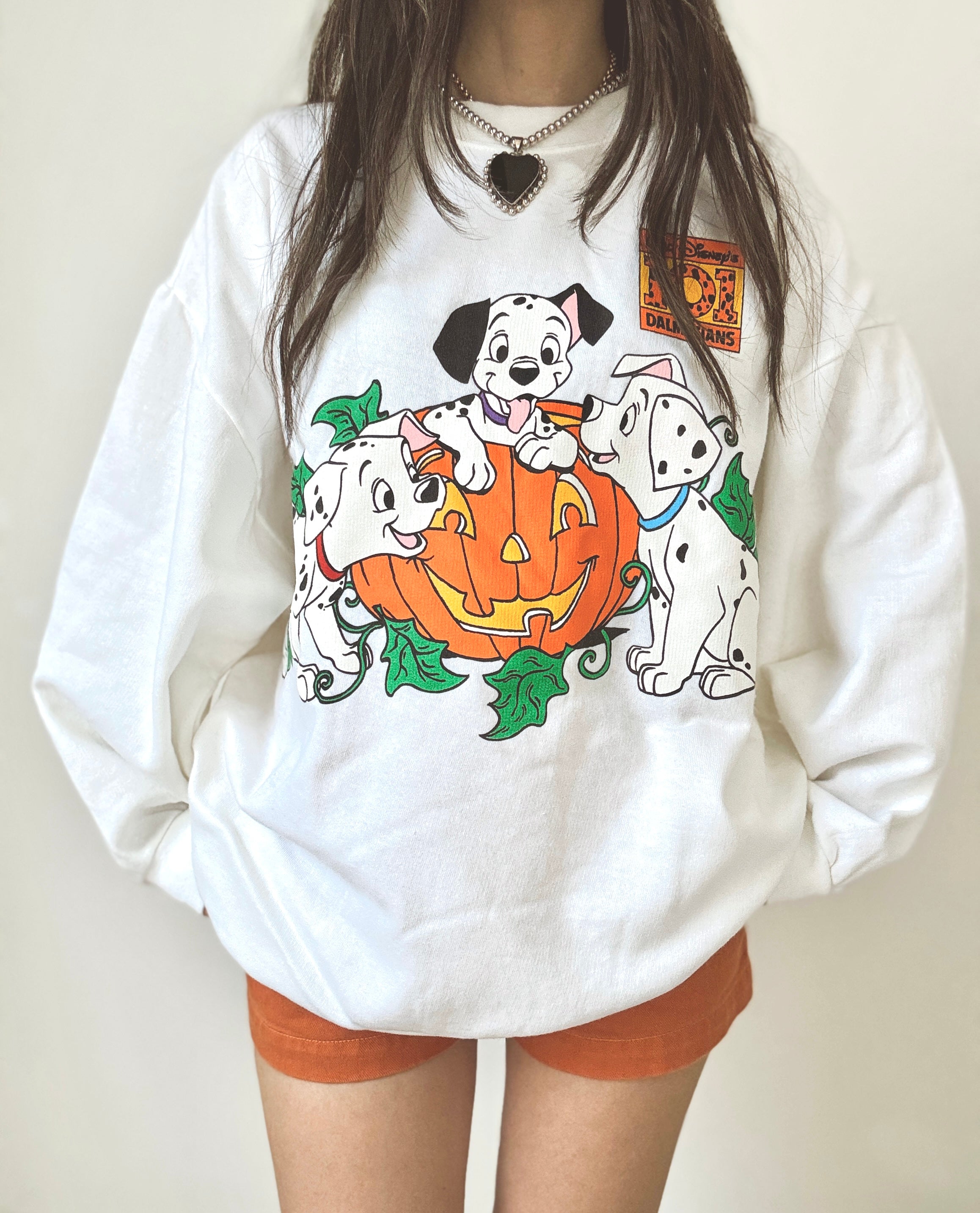 101 Dalmatians Halloween crewneck