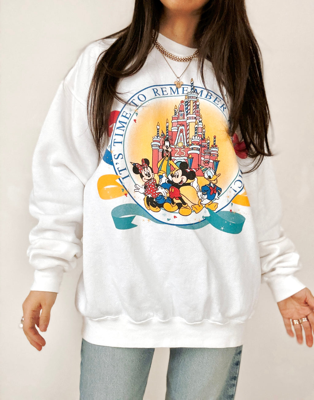 Disney World anniversary crewneck