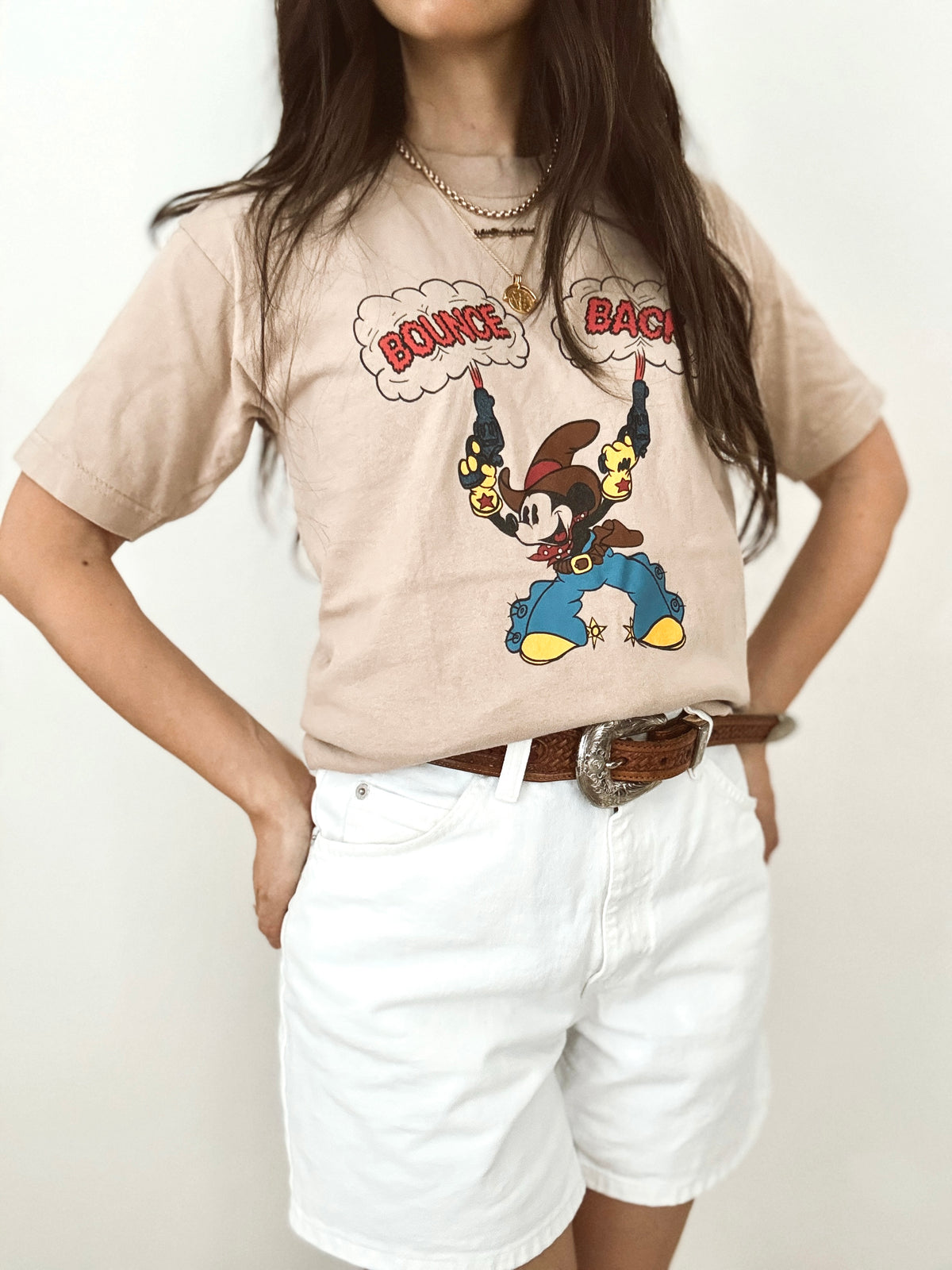 Mickey Cowboy tee
