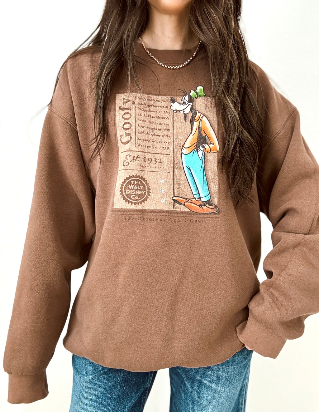 Goofy crewneck