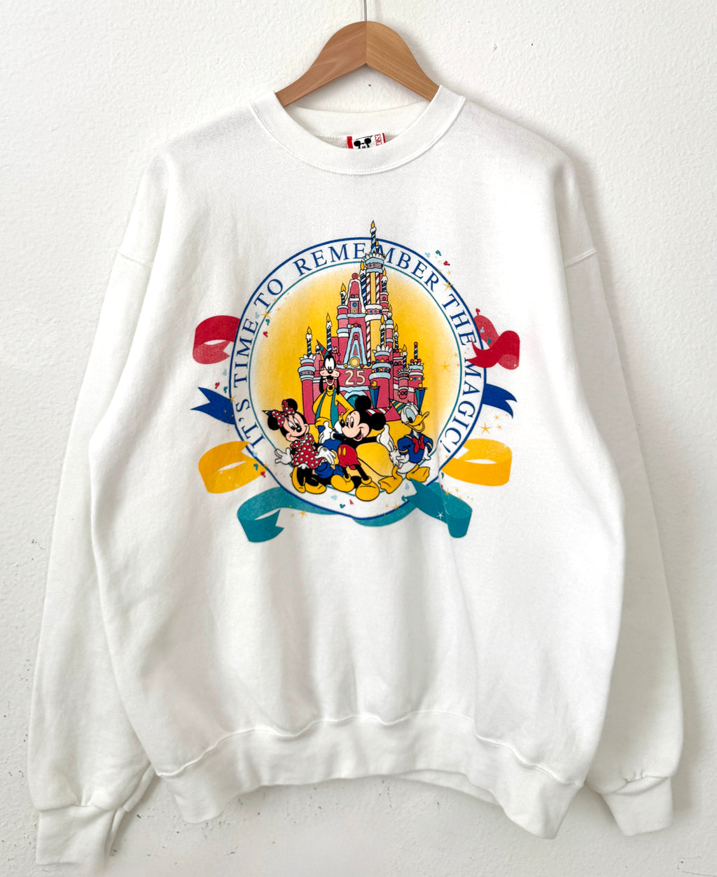 Disney World anniversary crewneck