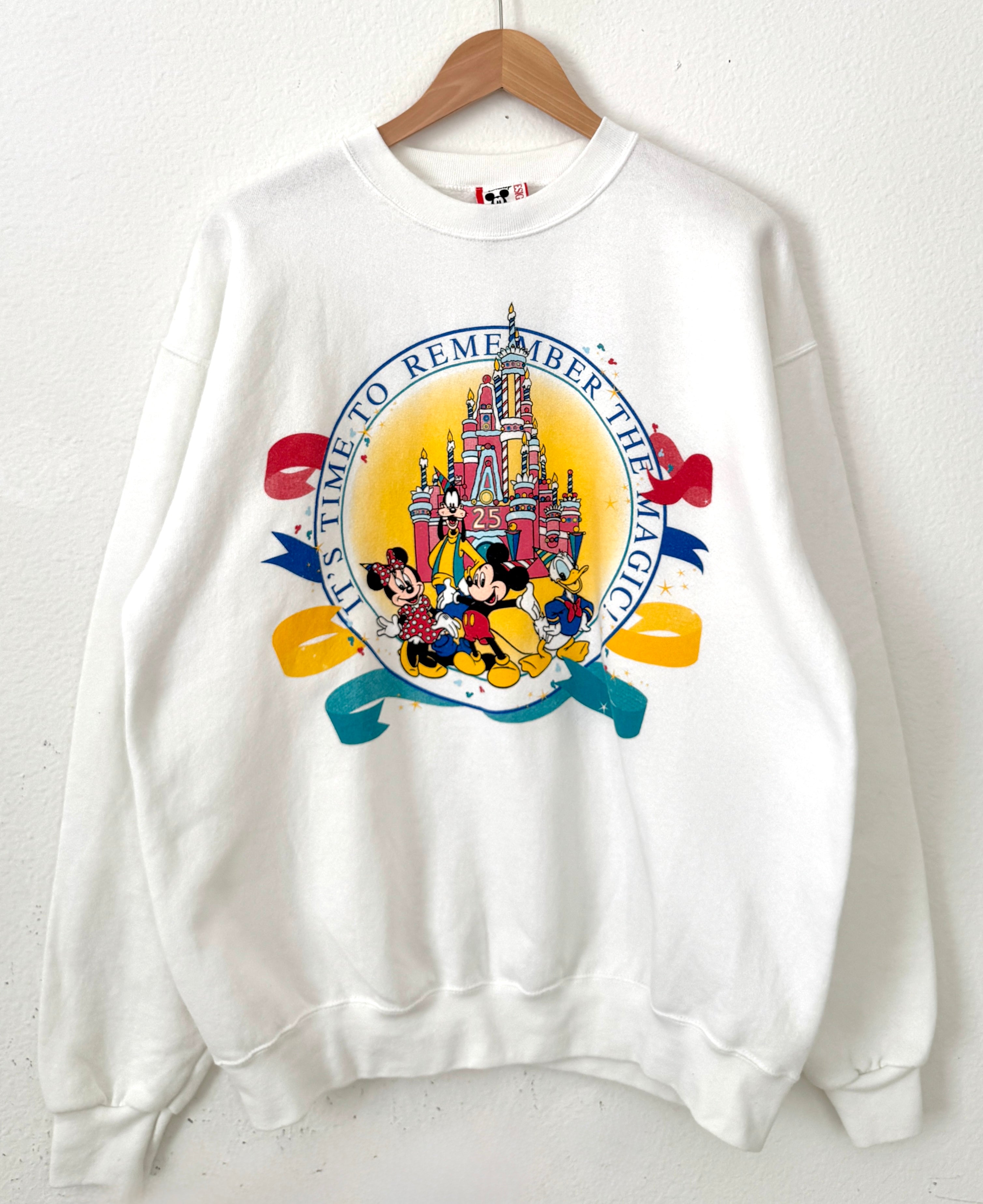 Disney World anniversary crewneck