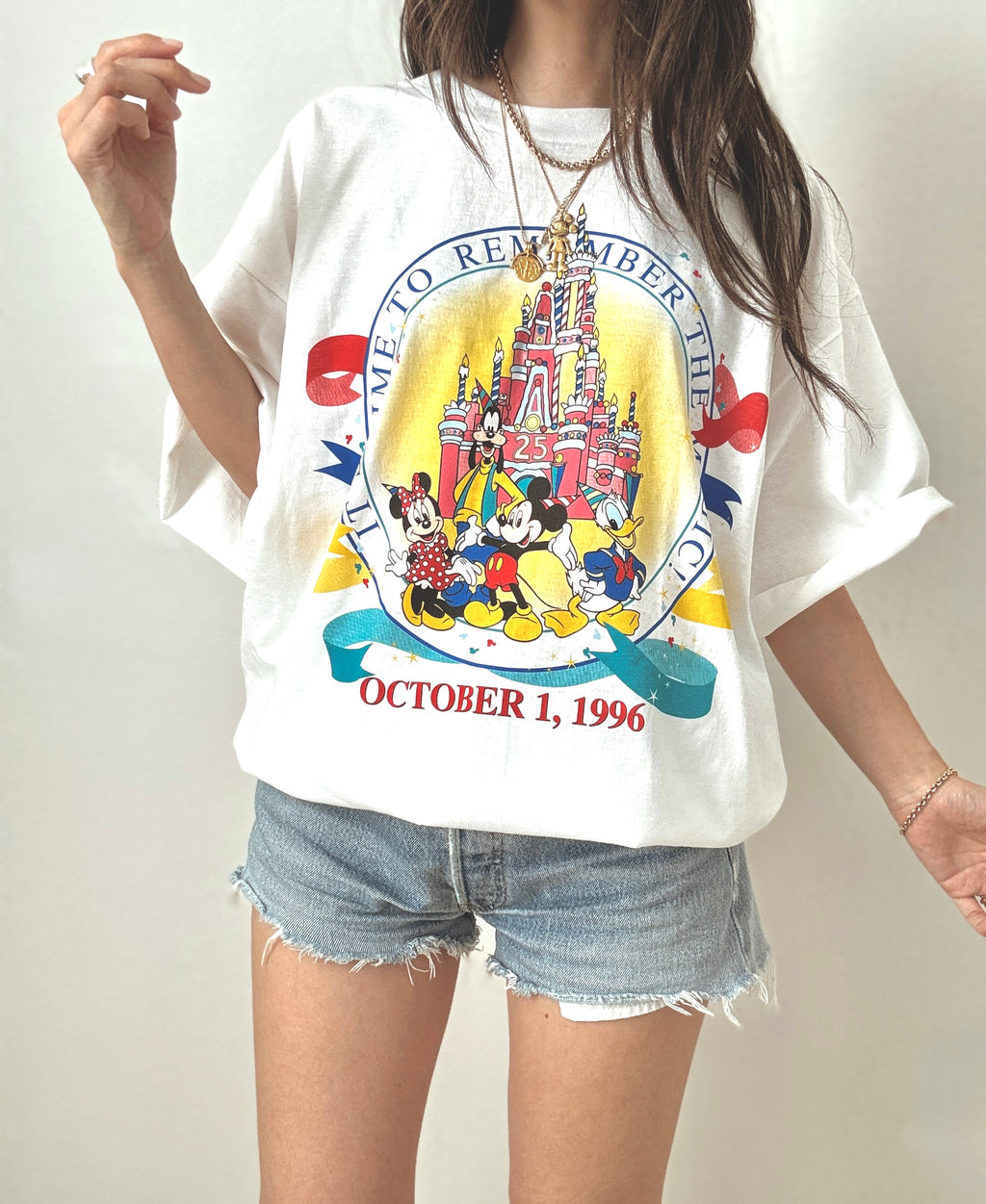 Magic kingdom anniversary tee
