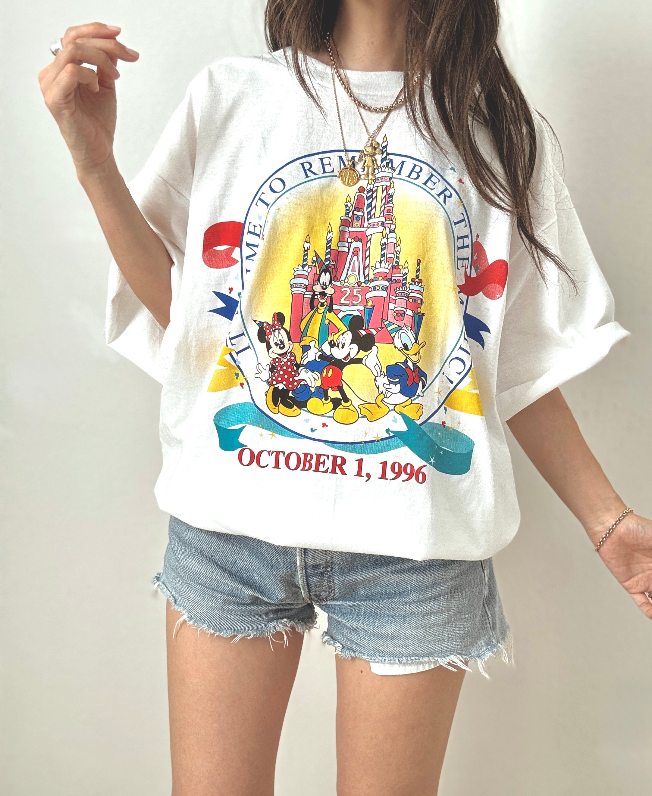 Magic kingdom anniversary tee