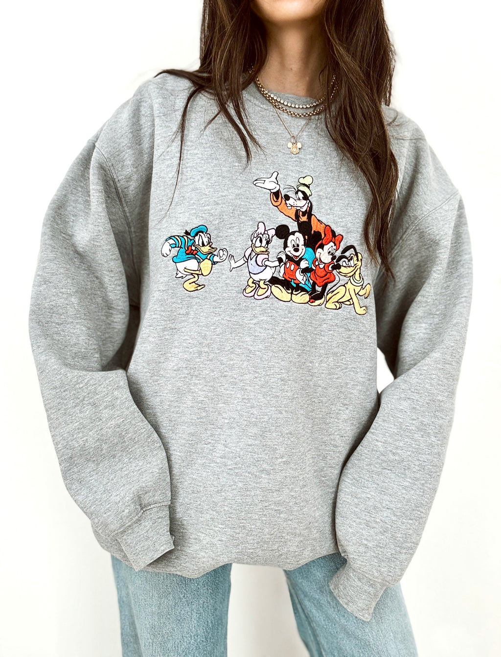 Mickey and friends crewneck