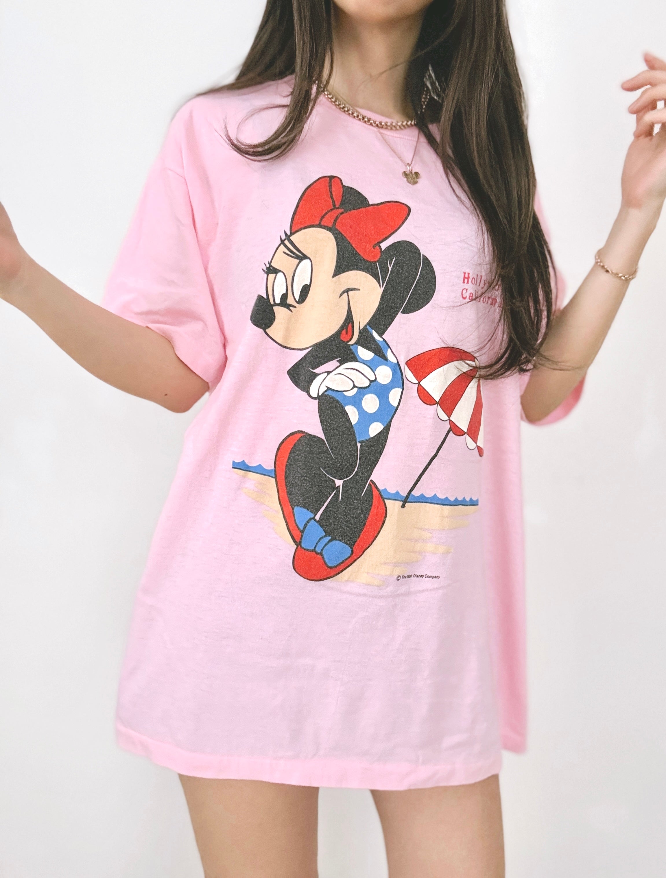 Minnie on the Beach tee