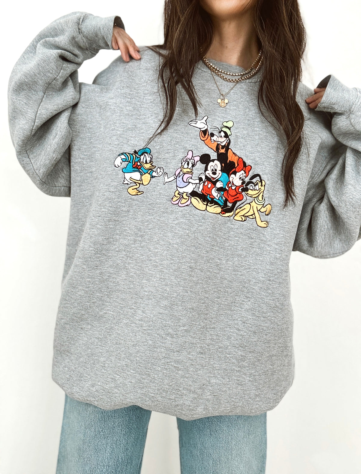 Mickey and friends crewneck