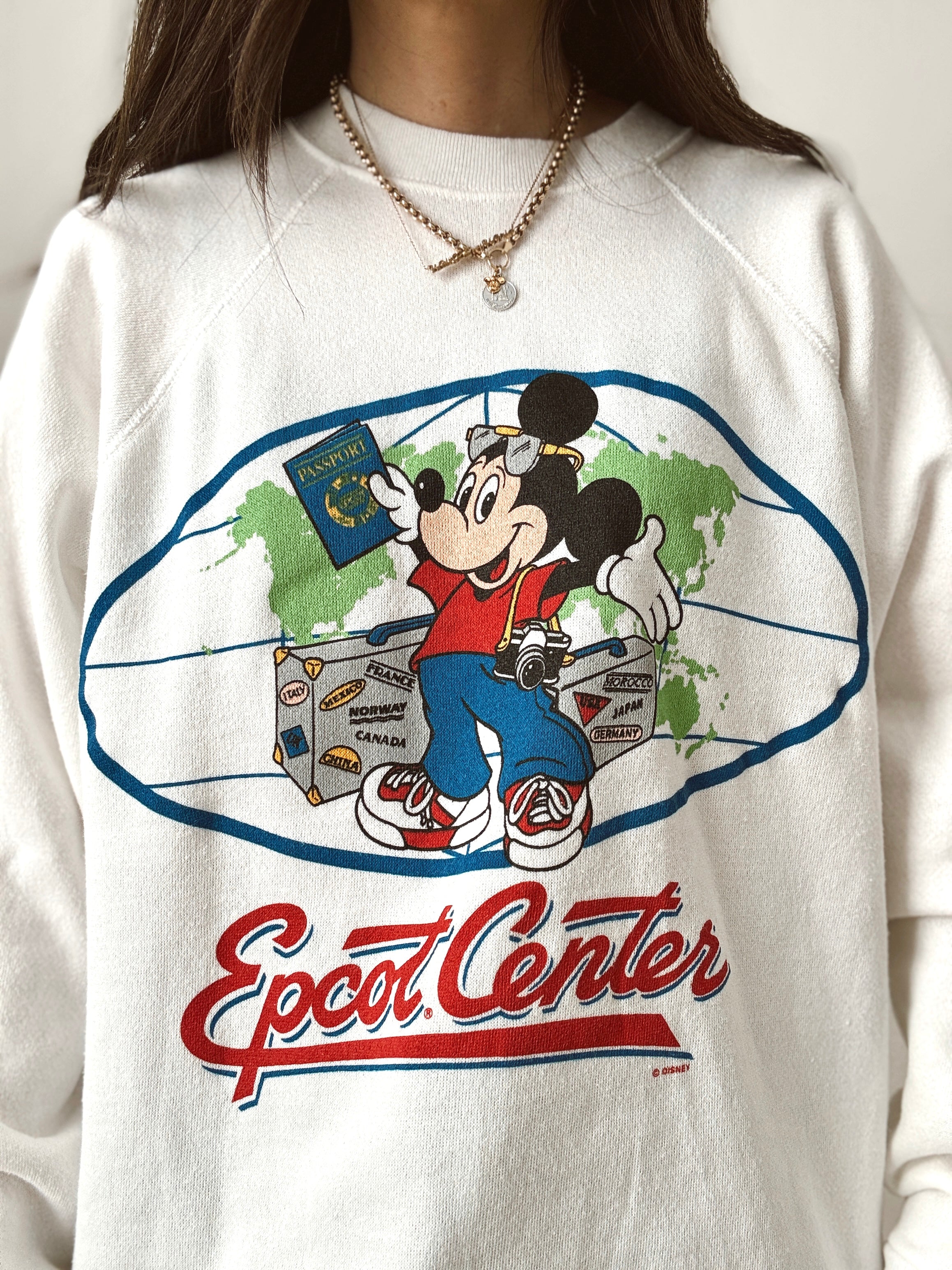 Epcot center crewneck