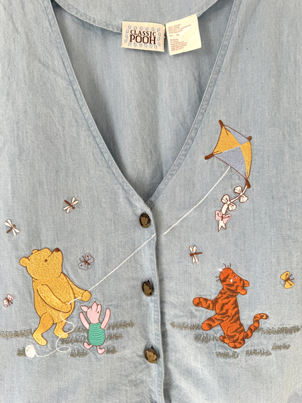 Classic pooh vest
