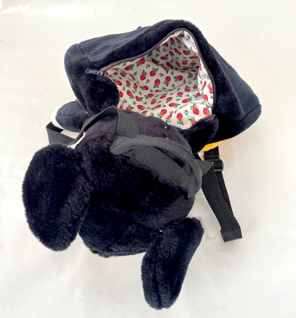 Mickey plushie backpack