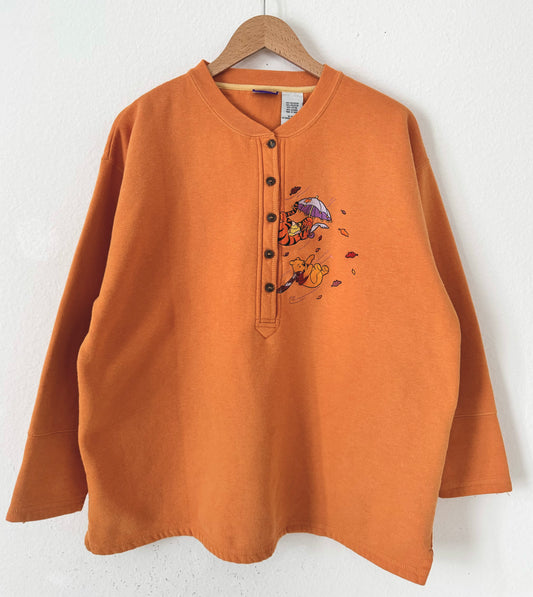 Pooh Henley sweatshirt